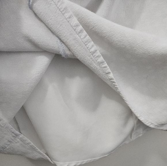 Zara Sz.L White Polka Dot 3/4 Sleeve - Picture 10 of 12